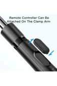 Monopod Tripod Selfie Çubuğu Bluetooh Uzaktan Kumandalı 158cm - 3