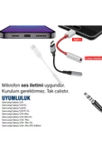 Samsung S20 - S20 FE - S20 Ultra - S20+ Plus Kulaklık Dönüştürücü Type-C Jack Aparat Çevirici 3.5mm - 3