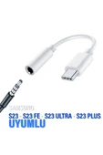 Samsung S23 - S23 fe - S23 Ultra - S23 Plus 3.5mm Jack Aparat Çevirici  Kulaklık Dönüştürücü Type-C - 1