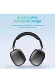 Bluetooth Kablosuz Kulaklık 45 Saat Kullanım Süresi Premium Kalite - 4