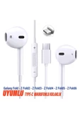 Samsung Fold - Z Fold2 - Z Fold3 - Z Fold4 - Z Fold5 - Z Fold6 Uyumlu Type-C Mikrofonlu Kulaklık - 1