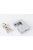 KALE  Kd001-50-180 Kayar Pimli Saten Kaplama Asma Kilit 80 Mm - 1