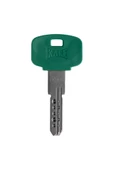 Kale Kilit  Kale Bilyalı Tuzaklı - Plastik Yeşil Kafalı 5 Anahtarlı-BLİSTERLI-ANTRASİT - 68mm (26+10+32) - 4
