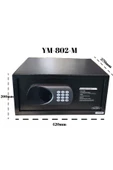 Yuma  YM-802-M Elektronik Şifreli ve Anahtarlı Çelik Kasa - 5