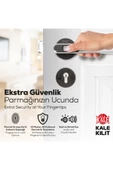 Kale Kilit  Kale Parmak Izli Kol Seti-mat Siyah Kd050/50-120 - 3