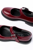 YSN-4444 Bordo Rugan Günlük Bayan Ayakkabı - 5