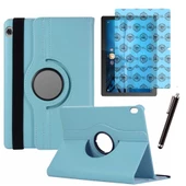 Lenovo Tab M10 TB X505F Uyumlu Kılıf Ekran Koruyucu Ve Kalem Set Mavi thumbnail 1