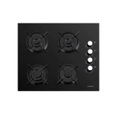 LUXELL FLAT SİYAH CAM ANKASTRE SET - 3