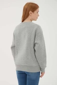 FASHION FRIENDS KADIN BASKILI SWEAT 23K0159K1 - 5