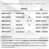 Renault Megane 2 için Jant Kapak Açma Anahtar Tamir Seti - 2