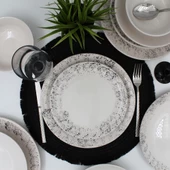 Spot 24 Parça Yemek Takımı Siyah thumbnail 5