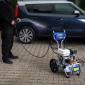 Michelin MPX240THO 4.8HP 240Bar 4 Zamanlı Benzinli Ağır Hizmet Basınçlı Yıkama Makinesi thumbnail 3