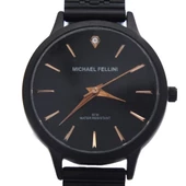 Micheal Fellini Rose-Siyah Taş Detaylı Kadın Kol Saati ST-114 thumbnail 3