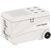 IcePeak CoolCraft 80 Tekerlekli Buzluk 75.2lt Beyaz - 1