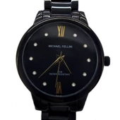 Michael Fellini Siyah Analog Kadın Kol Saati ST-102 - 3
