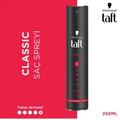 Taft Saç Spreyi 5-Power 250ml Up To 72h - 1