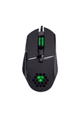 Everest RAGE-X1 Usb Siyah 8 Tuşlu Led Işıklı 6400dpi Gaming Oyuncu Mouse - 1
