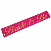 BRİDE TO BE KUŞAK FUŞYA GOLD 150 CM - 1