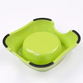 Bobo Melamin Kedi Köpek Mama Su Kabı BO-3138A5 150 ML Yeşil thumbnail 3