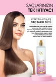RİSE&SHİNE KERATİN KOLAJEN SAÇ BAKIM SÜTÜ 200 ML - 3