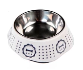 Bobo Melamin Kedi Köpek Mama Kabı BO-3134H(A5) 150 ML Kemik - 1