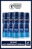 Nivea Fresh Active Erkek Deodorant 150 ml X5 - 1