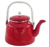 Orcamp Out-1551 Retro Emaye Kamp Çaydanlığı Kırmız - 1