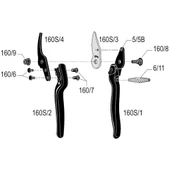 Felco 160S Budama Makası 20cm Sağ By-Pass - 2