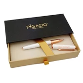 Özel Tasarım Kutulu Rose Detaylı İsme Özel Roller İmza Kalemi thumbnail 2