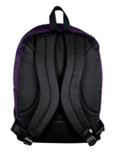 Jacbag Campus-Deri Tabanlı Üç Bölmeli Mor Sırt Çantası (Okul, Günlük, Seyahat) thumbnail 5