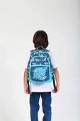 Kaukko Kids Mavi Turkuaz Jaws Erkek Çocuk Okul Sırt Çantası - 4