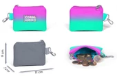 Coral High Pembe Su Yeşili Renk Geçişli Bozuk Para Çantası - Kız Çocuk thumbnail 2
