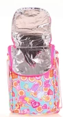 Kaukko Kids Isı Yalıtımlı Kız Çocuk Pembe Cupcake Büyük Beslenme Çantası thumbnail 2