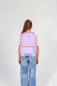 Kaukko Kids Lila Turuncu Kız Çocuk Ortaokul ve Günlük Sırt Çantası thumbnail 5