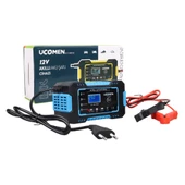 UCOMEN UC-C120501A 12V MAX 6A MAVİ LED GÖSTERGELİ AKÜ ŞARJ CİHAZI - 3