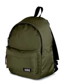 Jacbag Classic İki Bölmeli Haki Okul Günlük Seyahat Sırt Çantası thumbnail 2