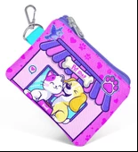 Coral High Kedi Köpek Bozuk Para Çantası - Kız Çocuk thumbnail 1
