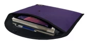 Jacbag Mor Kadın A4 Çıtçıtlı Dosya Defter Tablet ve Evrak Çantası - 2