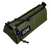 Jacbag Dual Prime İki Bölmeli Üçgen Haki Yeşil Erkek Kalem Çantası - 3
