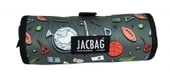 Jacbag College Senior Sanatsal Rulo Organizer Kalem Çantası (Gri - Erkek Çocuk/Yetişkin) - 2