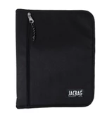 Jacbag Siyah A4 Organizer Fermuarlı Dosya ve Evrak Çantası - 2