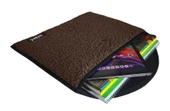 Jacbag Teddy Peluş Kahverengi Çıtçıtlı Dosya Çanta (Kitap Defter Tablet Notebook) - 2