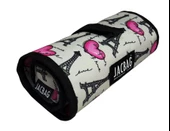 Jacbag Paris Senior Sanatsal Rulo Organizer Kalem Çantası (Gri/Pembe - Kız Çocuk/Kadın) thumbnail 1