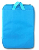 Cennec Dikey Mavi Evrak ve Laptop/Notebook Çantası - 15,6 inç Uyumlu - Erkek - 2