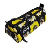 Jacbag Dual Prime İki Bölmeli Üçgen Siyah Sarı Pilot Köpek Erkek Kalem Çantası - 3