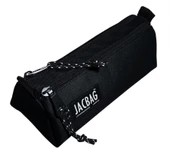 Jacbag Dual Prime İki Bölmeli Üçgen Siyah Kalem Çantası - 3