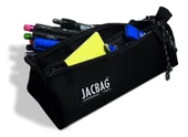 Jacbag Dual Prime İki Bölmeli Üçgen Siyah Kalem Çantası - 1