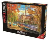 Anatolian 1000 Parça Sonbaharda Notre Dame Puzzle - Dominic Davizon thumbnail 1
