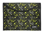 Jacbag Sarı Geometrik Erkek A4 Çıtçıtlı Dosya Defter Tablet ve Evrak Çantası - 1