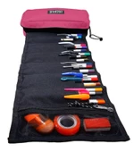 Jacbag KOyu Pembe Organizer Roll Up Düzenleyici Kalem Kutusu/Kalemlik thumbnail 2